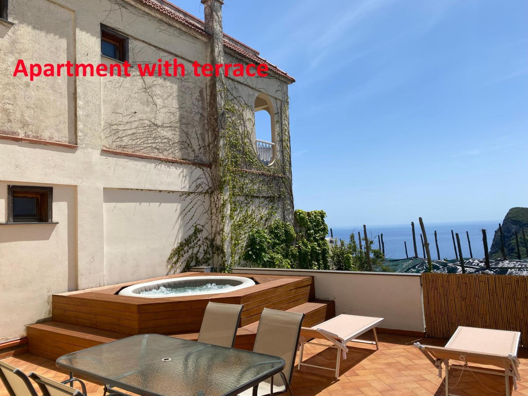 Villa Mariel Suites & Apartment Massa Lubrense Luaran gambar